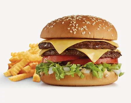 Del Taco Menu Prices | Secret Items, Vegetarian Picks & Combos 9 Del Taco's American classics including double cheeseburgers and crinkle-cut fries.