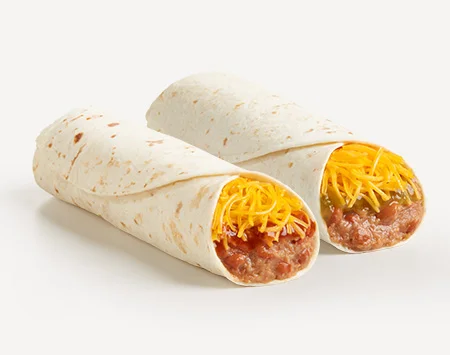 Del Taco Menu Prices | Secret Items, Vegetarian Picks & Combos 21 Del Taco Bean & Cheese Burrito with red or green sauce