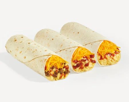 Del Taco Menu Prices | Secret Items, Vegetarian Picks & Combos 30 Breakfast Burrito
(Egg & Cheese, Crispy Bacon or Freshly Grilled Carne Asada Steak)