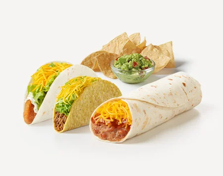 Del Taco Menu Prices | Secret Items, Vegetarian Picks & Combos 3 Del Taco's value menu showcasing affordable deals like snack tacos, mini quesadillas, and budget-friendly burritos.