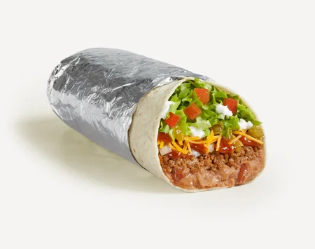 Del Taco Menu Prices | Secret Items, Vegetarian Picks & Combos 55 Del Taco Epic Combo Beef & Bean Burrito with seasoned beef, beans, cheddar cheese, lettuce, red and green sauces, tomatoes, onions, and sour cream