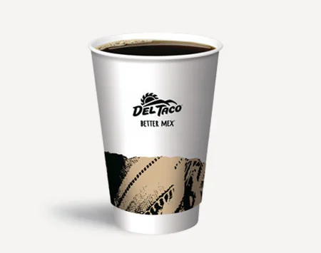 Del Taco Menu Prices | Secret Items, Vegetarian Picks & Combos 37 Del Taco freshly brewed hot coffee