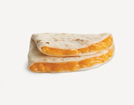 Del Taco Menu Prices | Secret Items, Vegetarian Picks & Combos 26 Del Taco Mini Cheddar Quesadilla with melted cheddar cheese in a flour tortilla