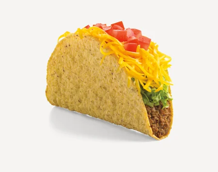 Del Taco Menu Prices | Secret Items, Vegetarian Picks & Combos 44 Del Taco's The Del Taco with seasoned beef, cheddar cheese, lettuce, and tomatoes in a crunchy or soft shell